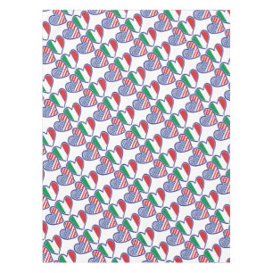 USA---Italy-Love Tablecloth