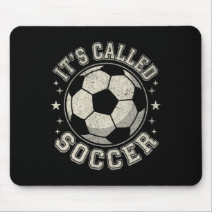 Usa It's Called Soccer Not Football Funny Distress Mouse Mat