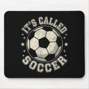 Usa Its Called Soccer Not Football Funny Distresse Mouse Mat