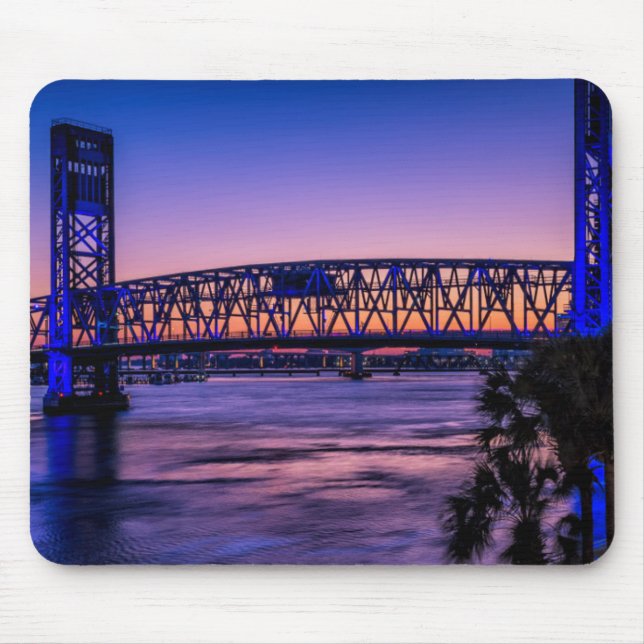 USA, Jacksonville, Florida Mouse Mat (Front)