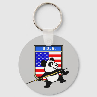 USA Javelin Panda Key Ring
