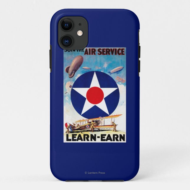 USA - Join the Air Service Learn-Earn Case-Mate iPhone Case (Back)