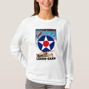 USA - Join the Air Service Learn-Earn T-Shirt