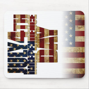 USA July 4th Independence Day Mouse Mat