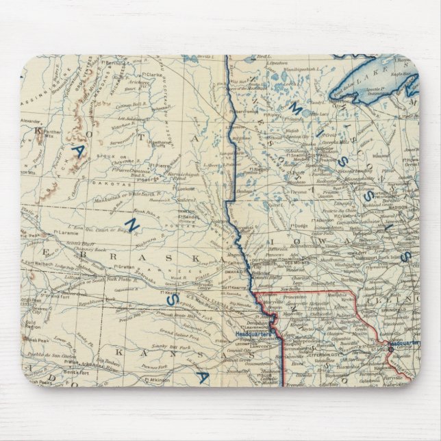 USA June 1862 Mouse Mat (Front)