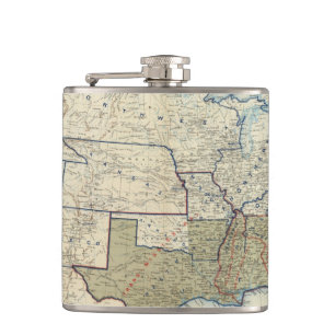 USA June 1864 Hip Flask