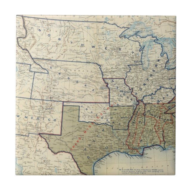 USA June 1864 Tile (Front)
