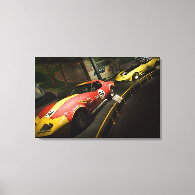 USA, Kentucky, Bowling Green: National Corvette 4 Canvas Print (Front)