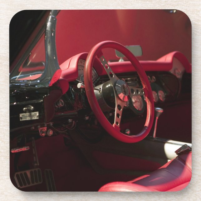 USA, Kentucky, Bowling Green: National Corvette Coaster (Front)