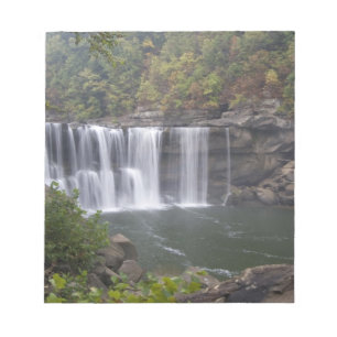 USA - Kentucky. Cumberland Falls on the Notepad
