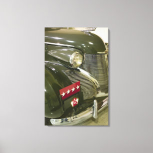 USA, Kentucky, Fort Knox: Patton Museum of Canvas Print