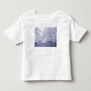 USA, Kentucky, Louisville. Snow covered Toddler T-Shirt