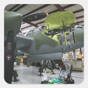 USA, Kentucky, Middlesboro: The Lost Squadron, Square Sticker