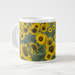 USA, Kentucky Pattern in field of cultivated Large Coffee Mug