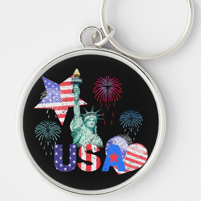 USA KEY RING (Front)