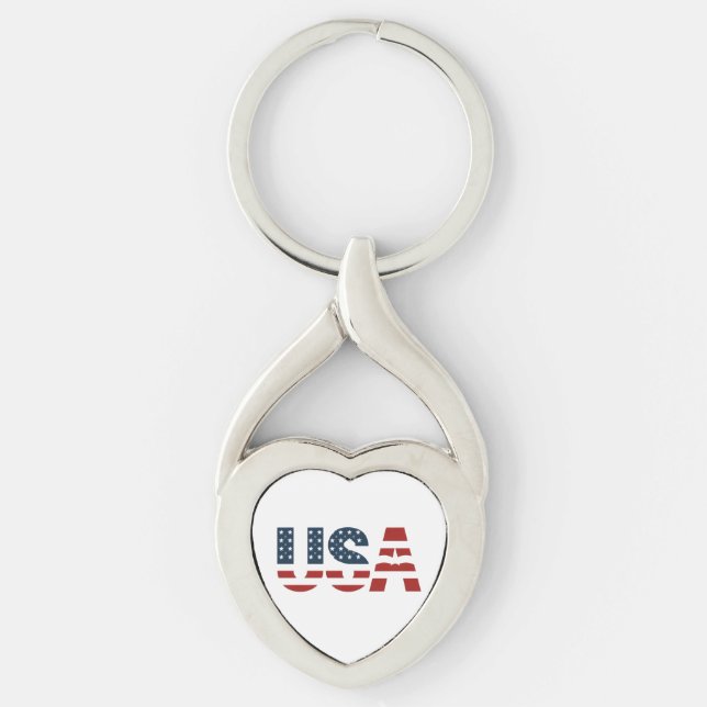 USA. KEY RING (Front)