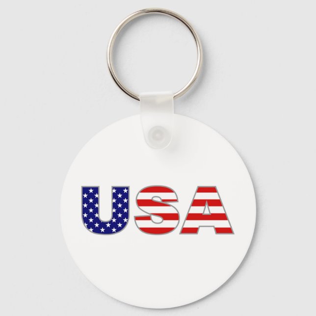 Usa Key Ring (Front)