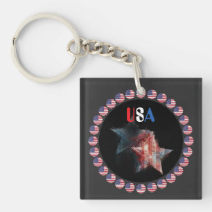USA Keychain
