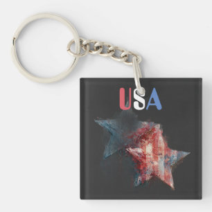 USA Keychain