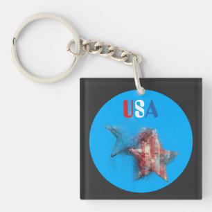 USA Keychain