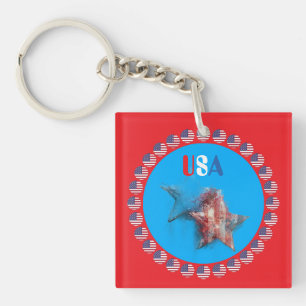 USA Keychain