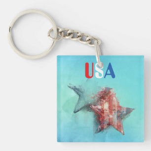 USA Keychain