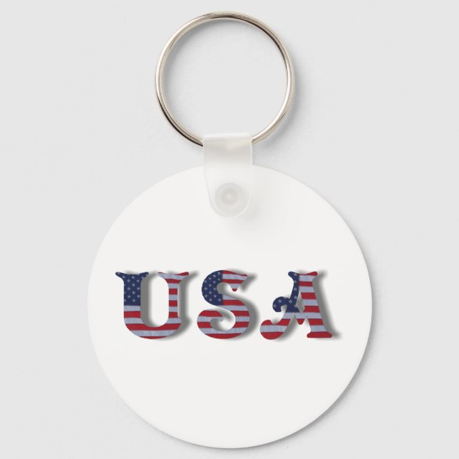 USA -KEYCHAIN KEY RING (Front)