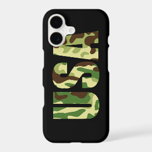USA khaki camouflage sign