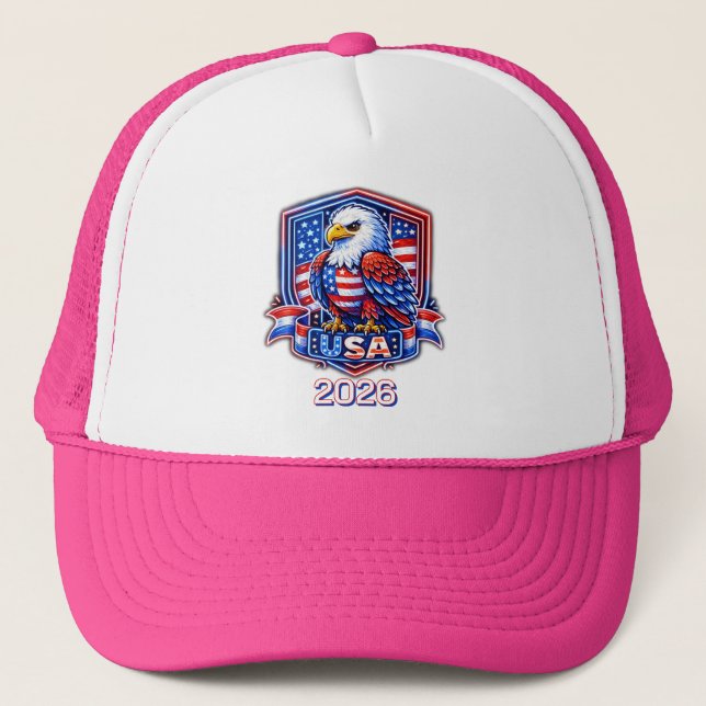 USA Kids Trucker Hat (Front)