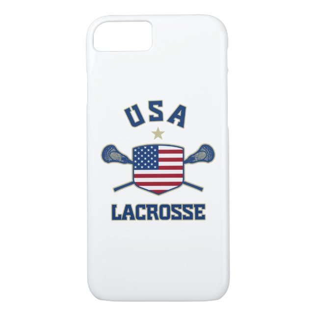 USA Lacrosse iPhone 7 case (Back)