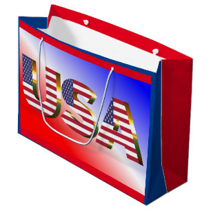 USA  LARGE GIFT BAG