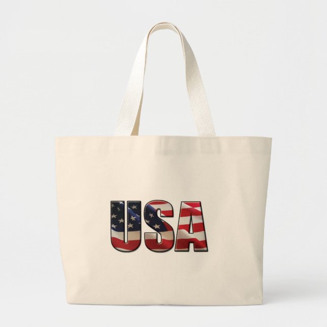 USA LARGE TOTE BAG (Front)