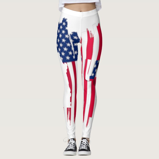 USA legging patriot (Front)