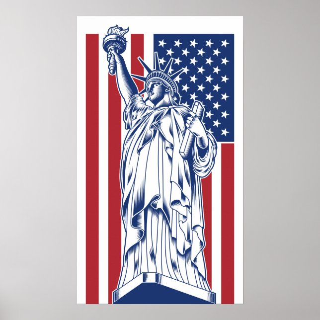 USA Liberty poster (Front)