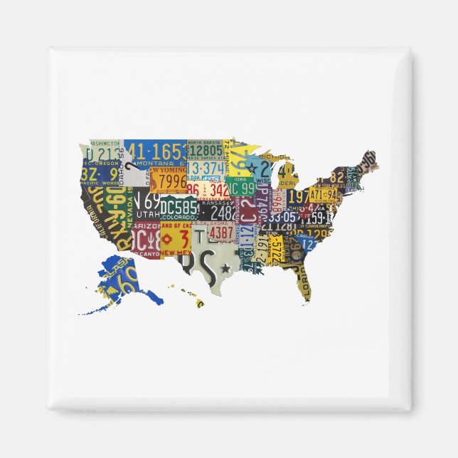USA license plates - all states Magnet (Front)