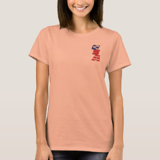 USA Logo Women's Nike Dri-FIT Pink Polo Shirt