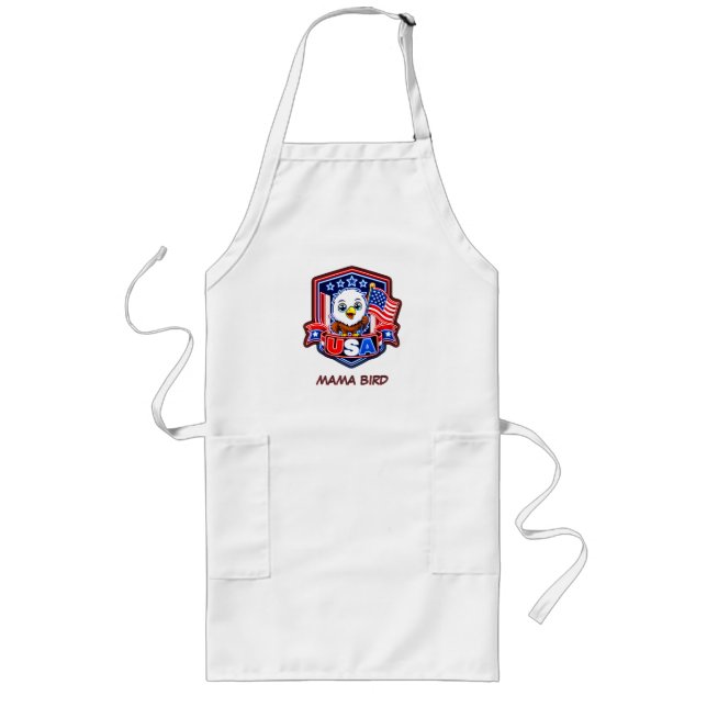 USA LONG APRON (Front)