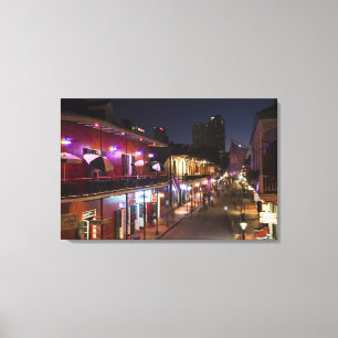USA, Louisiana, New Orleans. French Quarter, Canvas Print