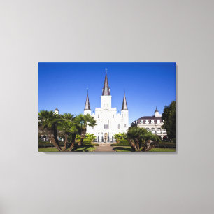 USA, Louisiana, New Orleans. French Quarter, Canvas Print