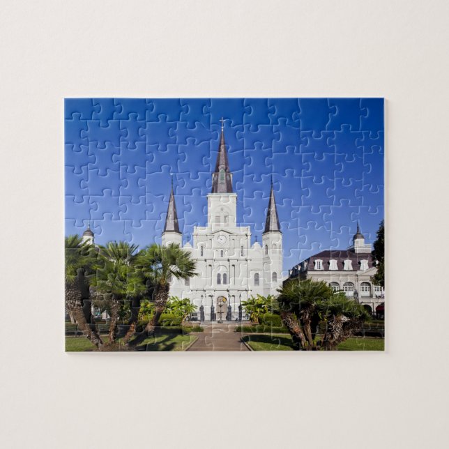USA, Louisiana, New Orleans. French Quarter, Jigsaw Puzzle (Horizontal)