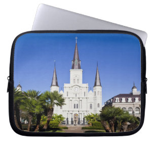 USA, Louisiana, New Orleans. French Quarter, Laptop Sleeve