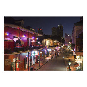 USA, Louisiana, New Orleans. French Quarter, Photo Print