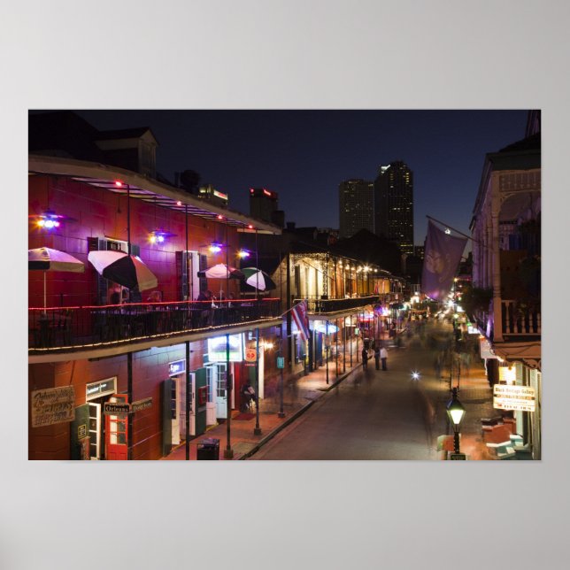 USA, Louisiana, New Orleans. French Quarter, Poster (Front)