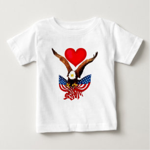 USA Love_ Baby T-Shirt