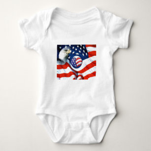 USA Lover_ Baby Bodysuit