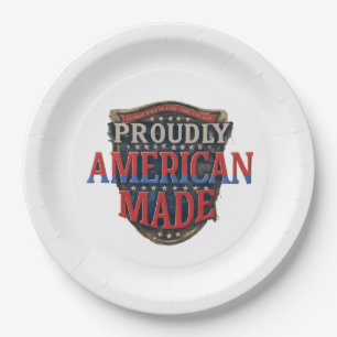 USA-Made Plates: Sustainable Paper & Durable Plate