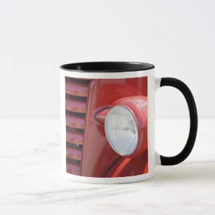 USA, Maine, Owl's Head. Headlight and partial Mug