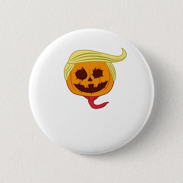 Usa Make Halloween Great Again Funny  6 Cm Round Badge (Front)