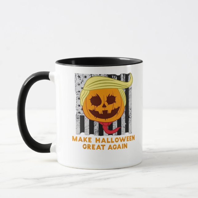 Usa Make Halloween Great Again Funny Classic Mug (Left)
