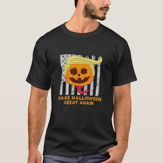 Usa Make Halloween Great Again Funny Classic T-Shirt (Front)